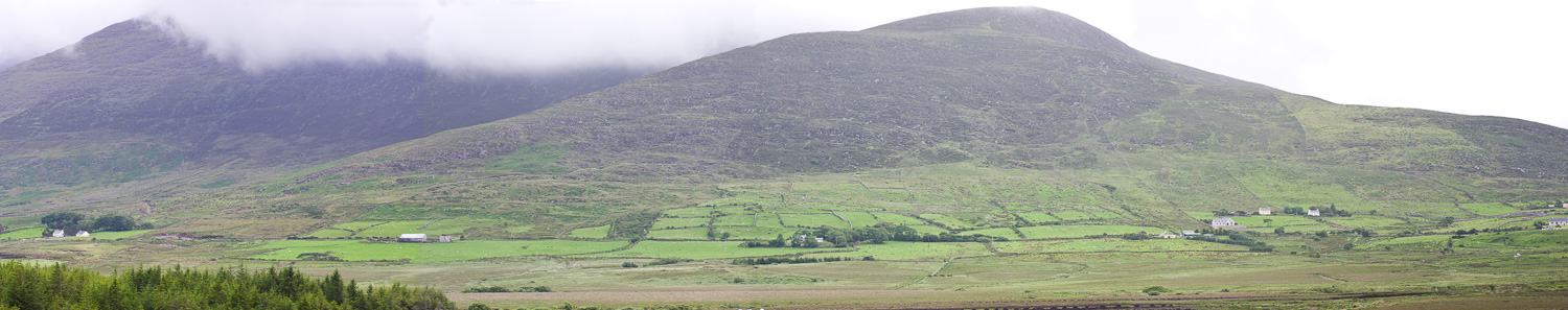 Ierland, Kerry, Knockmoyle. Iveraegh Mountains